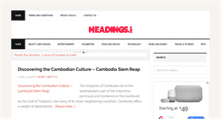 Desktop Screenshot of headings.net